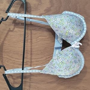 Floral aerie bra